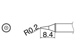 R0.2mm  交換用コテ先 (EA304AL用)