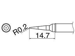 R0.2mm  交換用コテ先 (EA304AL用)