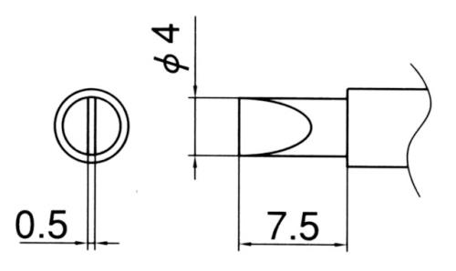 4.0mm コテ先 (EA304HE用)