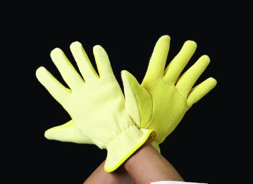 [フリー] 手袋(耐切創･滑リ止/ケブラー･裏 綿)