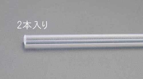 φ8x1000mm アクリル丸棒(透明･2本)