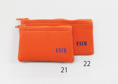 100x 70mm 小物袋(オレンジ)