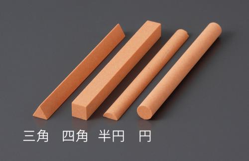 #600/100x9.5mm スティック油砥石(三角)