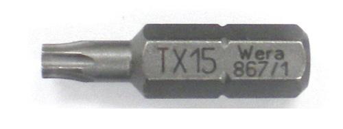 T15x25mm [Torx]ドライバービット