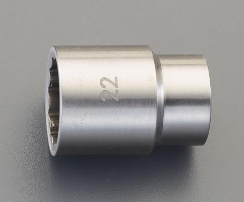 1/2"DR/21mm ソケット(ステンレス製)