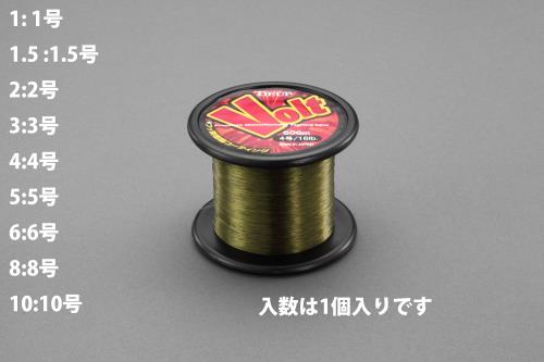 0.21mmx 600m ナイロン糸(フッ素樹脂コーティング)