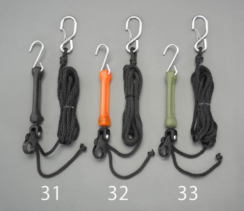 Φ6x3.5m クイック荷締ロープ(ブラック)