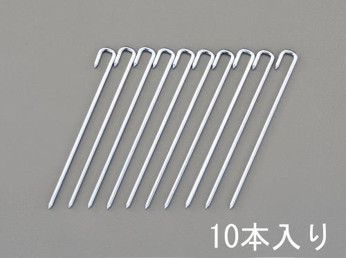 φ 5.0x200mm ロープ止メ金具(J型/10本)