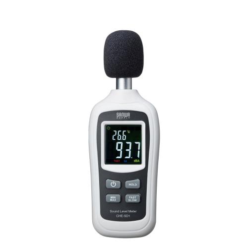 デジタル騒音計(気温測定機能付)