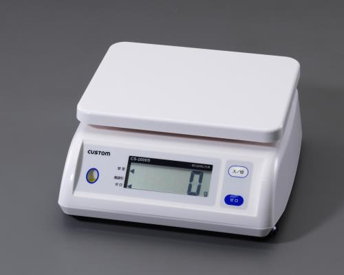 5,000g(2.0g) 防滴型デジタルハカリ
