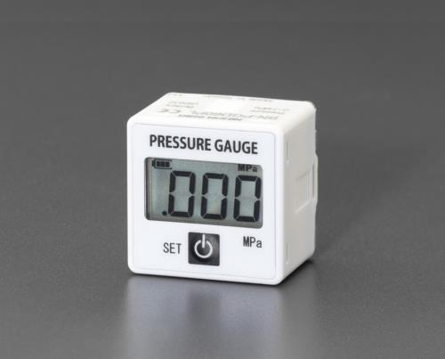 R 1/8"/0-1.0MPa デジタル圧力計