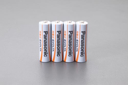 [単3x4本] ニッケル水素電池(充電式エボルタ)