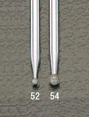 φ1.8mm/44.5mm ダイヤモンドバ-(丸/3mm軸)