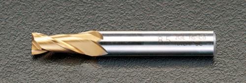 1.0x 50mm エンドミル(TiN coat･Co-HSS/2枚刃)