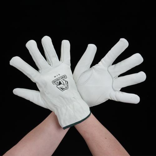 [XL] 手袋(防寒/牛革･フリース)