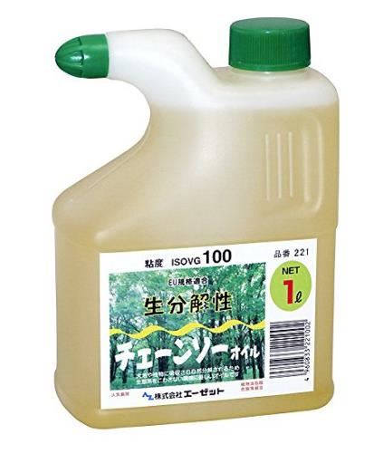 1.0L チェーンソーオイル(生分解性)