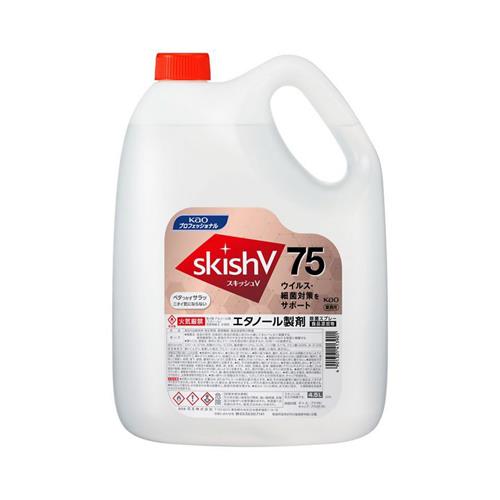 4.5L アルコール除菌液(スキッシュV75)