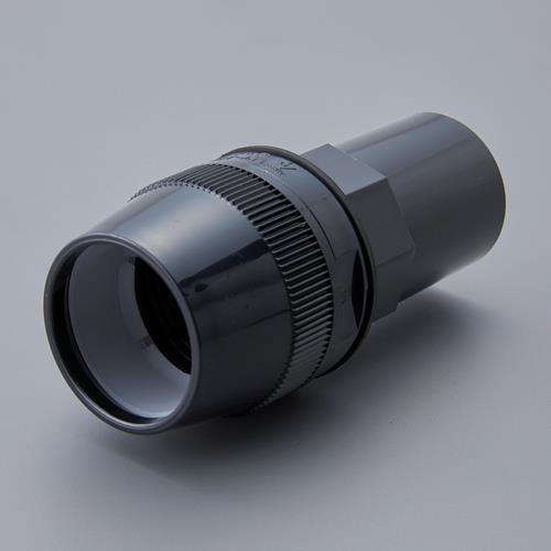 φ36mm フレキ管用防水コンビネーションカップリング(黒)