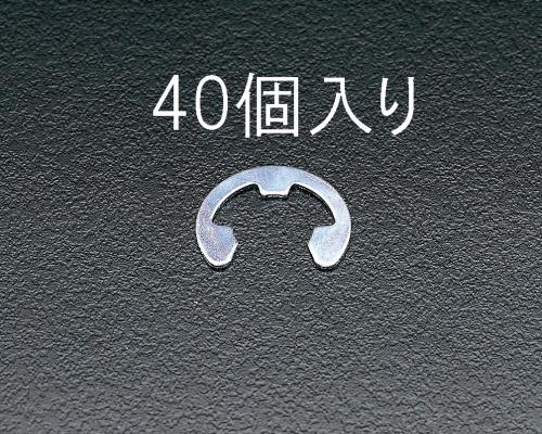 10 mm Ｅ リング(三価クロメート/40個)