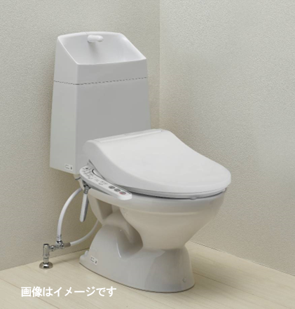 トイレユニット用水洗便器（温水洗浄便座）壁排水