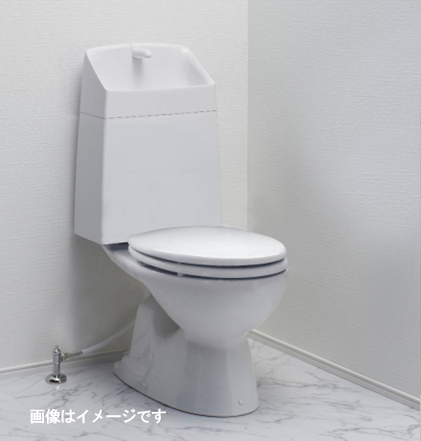 トイレユニット用水洗便器（普通便座）壁排水