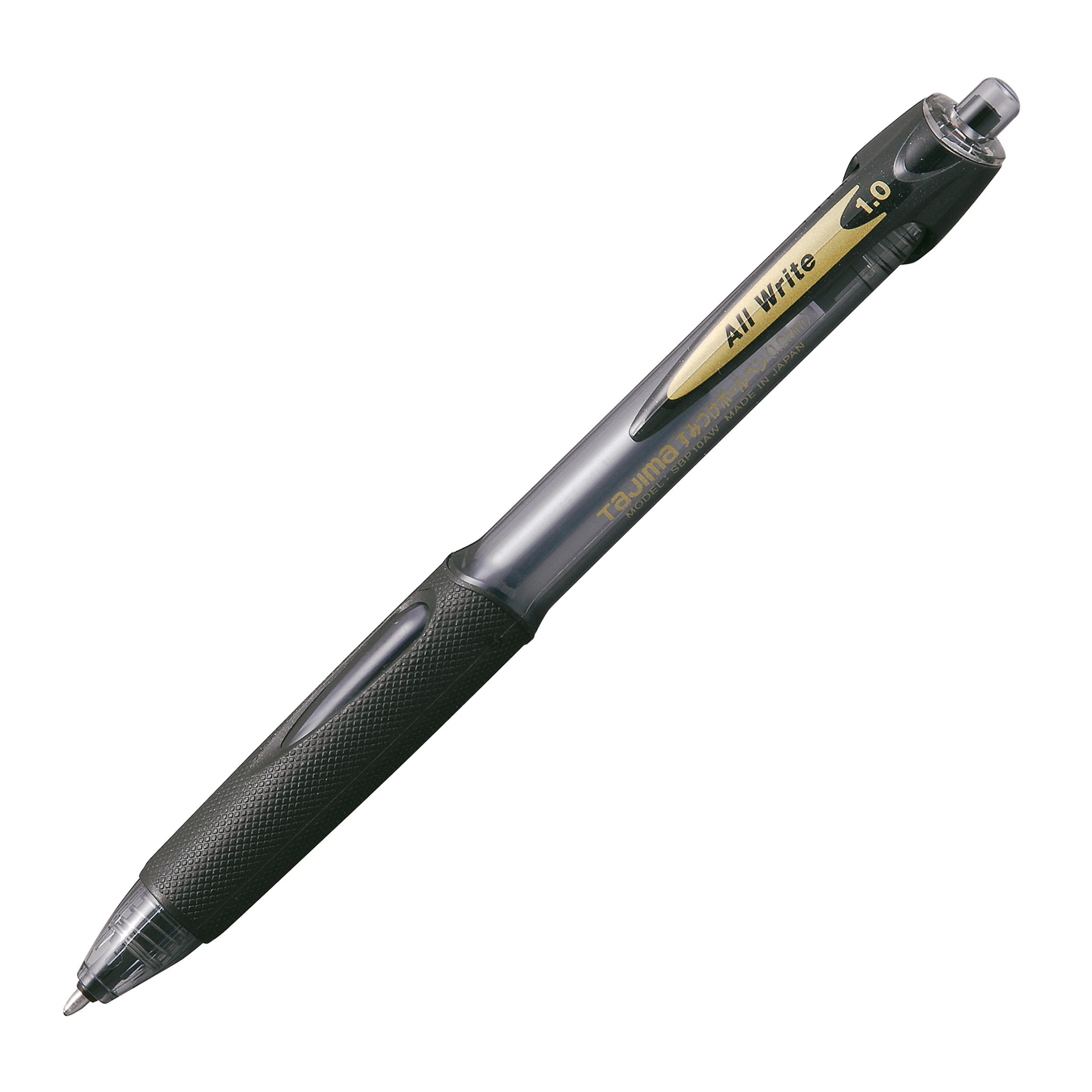 すみつけボールペン（1.0mm）All Write 黒 (10個)