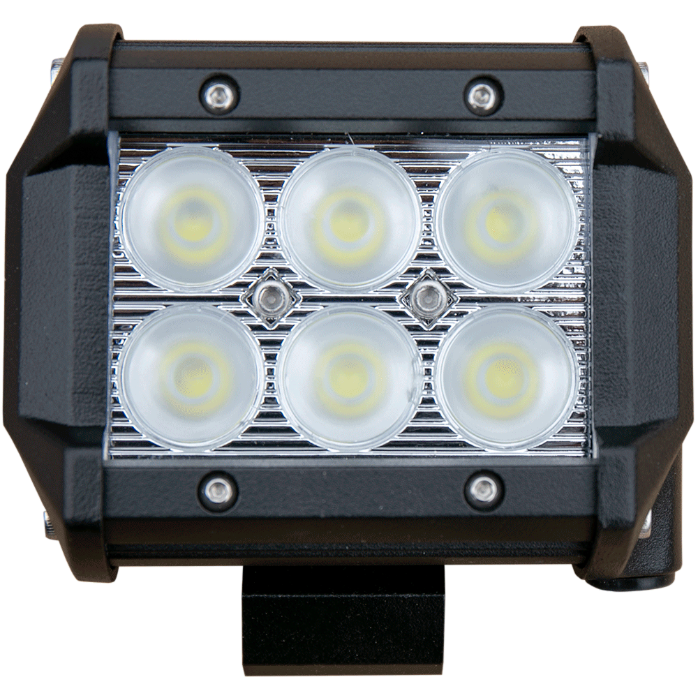 LEDランプ  B1801-18W 12-32V 角